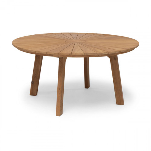 Pyöreät puutarhapöydät