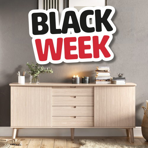 Black Week -säilytyskalusteet