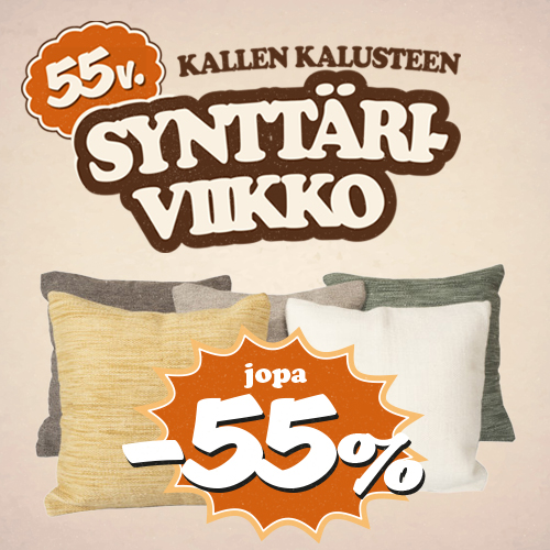 Synttäriviikko - Sisustustuotteet
