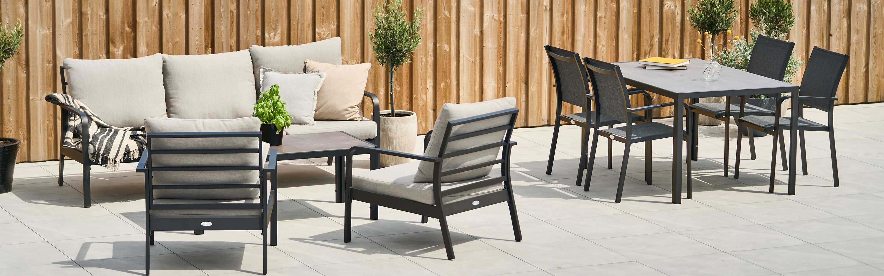 Koko pihan kalusteet