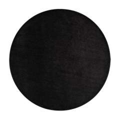 VM Carpet Satine matto, ø160, 800 Musta