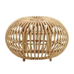 Sika Design Ottoman rottinkirahi Ø 65cm nature