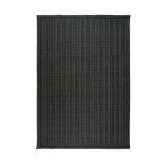 VM Carpet Valkea matto, Ø133, 79/7 Musta-harmaa