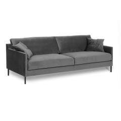 Ruby 3 istuttava sohva, Megan 47 dark grey