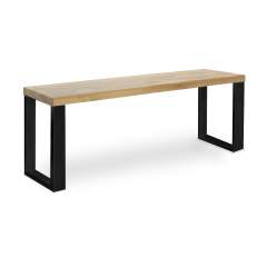 Edna penkki 35x155 musta metallijalka, Antiikki
