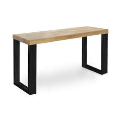 Edna penkki 35x115 musta metallijalka, Antiikki