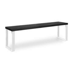 Edna penkki 35x195 valkoinen metallijalka