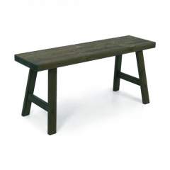 Kalle lankkupenkki 98cm, Musta