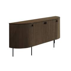 Linea tammi senkki 180cm 4 ovella, Mocca