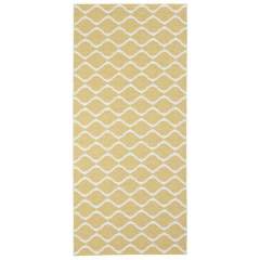 Horredsmattan Wave muovimatto, 70x250, 12104 Yellow