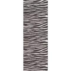 Horredsmattan Zebra muovimatto, 70x210, 21014 Black