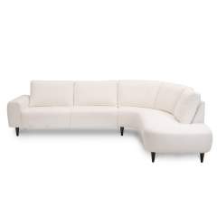 Skandia 2680 avokulmasohva, Teddy 3610 Cream, Oikean kätinen