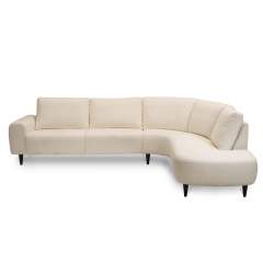 Skandia 2680 avokulmasohva, Teddy 3612 Beige, Oikean kätinen