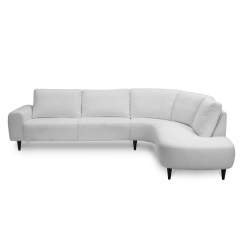 Skandia 2680 avokulmasohva, Teddy 3611 Light Grey, Oikean kätinen
