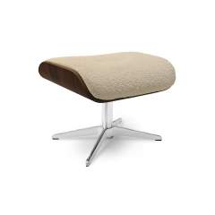 Balance 7601 lepotuolin rahi M-koko, Teddy 3612 Beige, Pähkinä puuosat