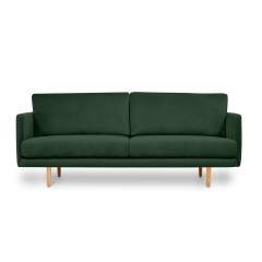 Finsoffat Kanerva 3-istuttava sohva, Velvety 38 Forest, Aito tammi