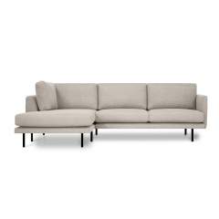 Finsoffat Kanerva avokulmasohva, Stark 514 Beige, Vasen kätinen
