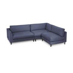 Finsoffat Trio moduulisohva, Mine 153 Denim, Wenge