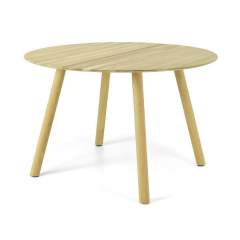 Palma pyöreä ruokapöytä Ø115cm tammi, Tammi jalalla