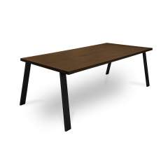 Leuven ruokapöytä 95x180, Mocca oiled