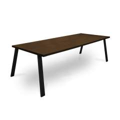 Leuven ruokapöytä 95x240, Mocca oiled