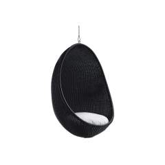 Sika Design Egg riippukeinu musta