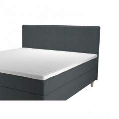 Wonderland W400 verhoiltu sängynpääty, 120cm, Rock 87 Musta