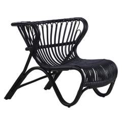 Sika Design Fox nojatuoli musta