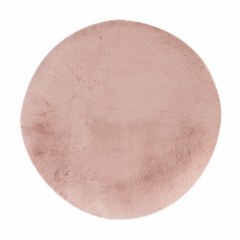 Lalee Heaven matto, Ø160, Powder Pink