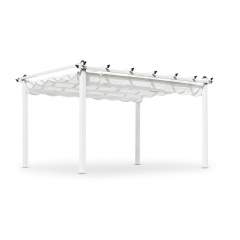 Hillerstorp Skanör pergola 3x4m valkoinen