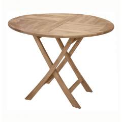 Kenya pöytä Ø100cm tiikki
