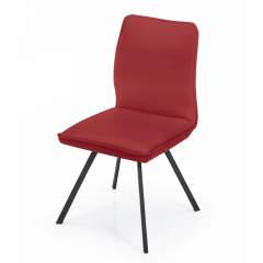 Arne 9030 pyörivä tuoli Semianiliini nahalla, 315 Red