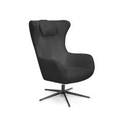 Asger 3001 kankainen lepotuoli, Boogie 3663 Dark Grey