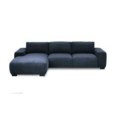 Bohema 2176 divaanisohva samettikankaalla, Vasenkätinen, Rebel 9715 Indigo