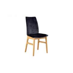 Casø Sweet Seat tuoli samettiverhoilulla, Harmaa sametti, Öljytty tammi