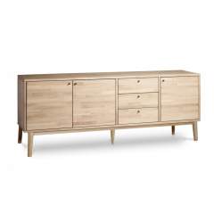 Casø Elegance senkki 186x78x44, Valkaistu tammi