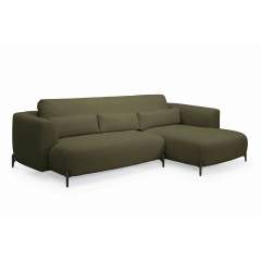 Curve 2005 divaanisohva, Oikean kätinen, Ascot 9772 Olive green