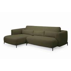Curve 2005 divaanisohva, Vasen kätinen, Ascot 9772 Olive green