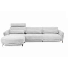 Divine 2021 divaanisohva sähkömekanismilla, Run Again 9963 Light Grey, Vasenkätinen