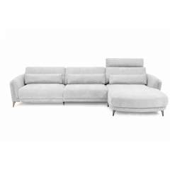 Divine 2021 divaanisohva sähkömekanismilla, Run Again 9963 Light Grey, Oikeankätinen