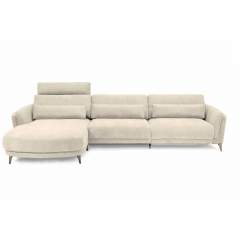 Divine 2021 divaanisohva sähkömekanismilla, Run Again 9969 Beige, Vasenkätinen