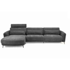 Divine 2021 divaanisohva sähkömekanismilla, Run Again 9968 Anthracite, Vasenkätinen