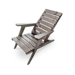 Ecofurn Granny Relax tuoli, Mänty harmaa öljytty
