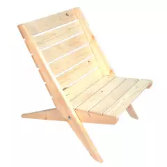 EcoFurn Granny tuoli, Mänty käsittelemätön