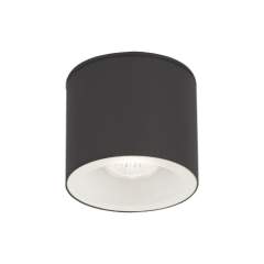 E.lite Hexa kattovalaisin ulkokäyttöön, Musta