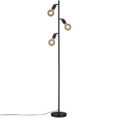 E.Lite Kugle -lattiavalaisin, musta