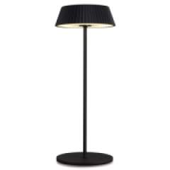 E.lite Relax pöytävalaisin ulkokäyttöön, Musta