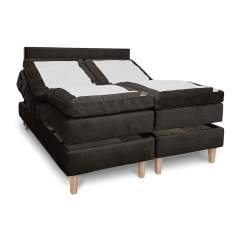 Empire Lux hierova moottorisänky 180x210cm, Medium/Hard, Vogue 17 Charcoal