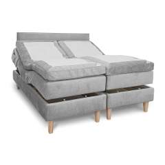 Empire Lux hierova moottorisänky 180x210cm, Soft/Medium, Vogue 14 Silver