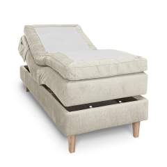 Empire Lux hierova moottorisänky 90x200cm, Medium, Vogue 1 Cream